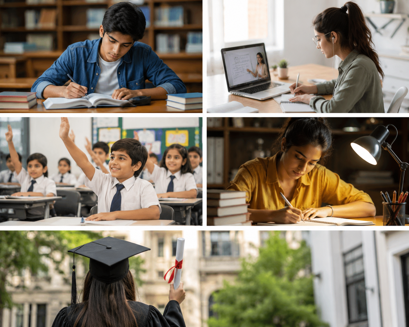 Students graduating